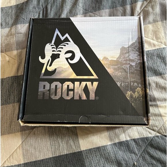 Men’s Rocky Boots Brown Composite Toe Oil & Slip Resistant Size 13 Worn Twice - Picture 2 of 7